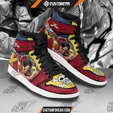 One Piece Gol D Roger JD Sneakers Custom Anime Shoes