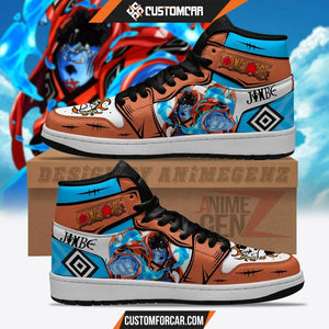 One Piece Jinbe JD Sneakers Custom Anime Shoes CUSTOMFORCAR