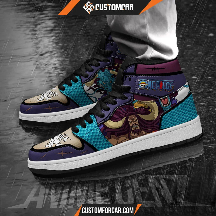 One Piece Kaido JD Sneakers Custom Anime Shoes CUSTOMFORCAR