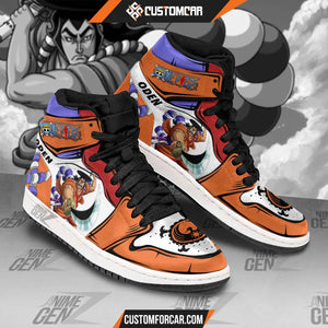 One Piece Kozuki Oden JD Sneakers Custom Anime Shoes