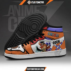 One Piece Kozuki Oden JD Sneakers Custom Anime Shoes