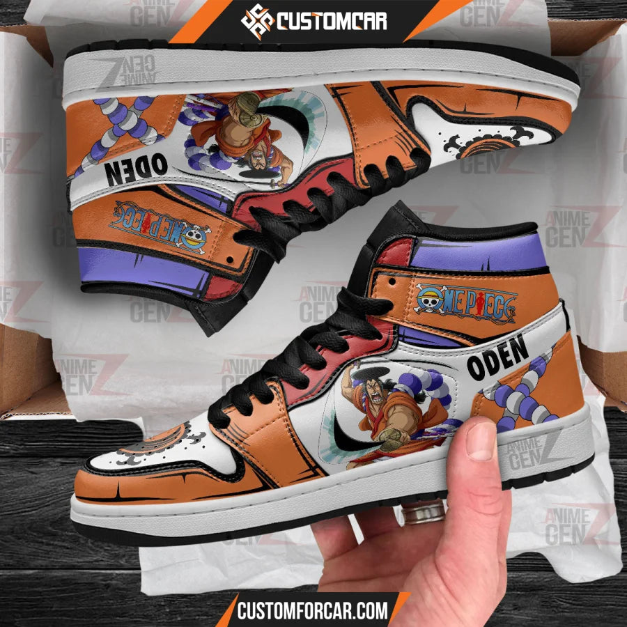 One Piece Kozuki Oden JD Sneakers Custom Anime Shoes