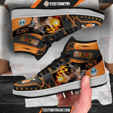 One Piece Portgas D Ace JD Sneakers Custom Anime Shoes