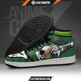 One Piece Roronoa Zoro JD Sneakers Custom Anime Shoes