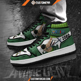 One Piece Roronoa Zoro JD Sneakers Custom Anime Shoes