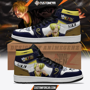 One Piece Sanji JD Sneakers Custom Anime Shoes CUSTOMFORCAR