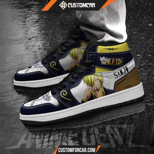 One Piece Sanji JD Sneakers Custom Anime Shoes CUSTOMFORCAR