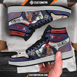 One Piece Shanks Red Hair JD Sneakers Custom Anime Shoes