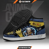 One Piece Trafalgar D. Water Law JD Sneakers Custom Anime