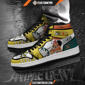 One Piece Usopp JD Sneakers Custom Anime Shoes CUSTOMFORCAR