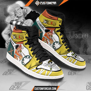 One Piece Usopp JD Sneakers Custom Anime Shoes CUSTOMFORCAR