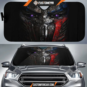 Optimus Prime Transformers Face Auto Sun Shades