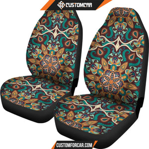 Ornamental Beige Heaven Car Seat Covers DECORINCAR