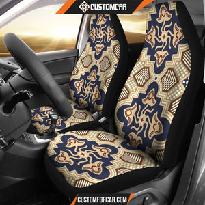 Ornamental Blue Love Car Seat Covers DECORINCAR