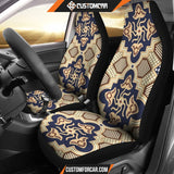 Ornamental Blue Love Car Seat Covers DECORINCAR