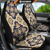 Ornamental Blue Love Car Seat Covers DECORINCAR