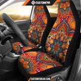 Ornamental Orange Heaven Car Seat Covers DECORINCAR