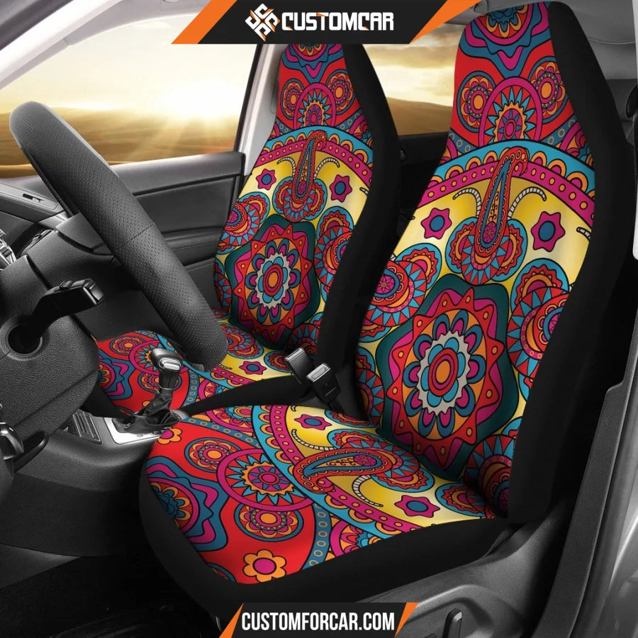 Ornamental Red Magical Dream Car Seat Covers DECORINCAR