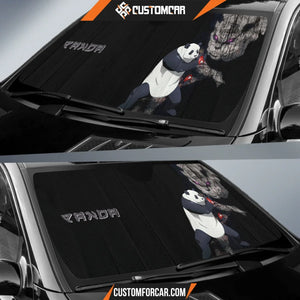Panda Jujutsu Kaisen Car Sun Shade Anime Car Accessories