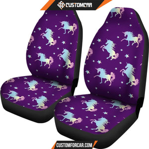 Pattern Print Unicorn Universal Fit Car Seat covers Car 