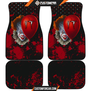 Pennywise IT Car Floor Mats Horror Movie Car Accessories