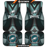 Philadelphia Eagles American Football Club Skull Car Floor