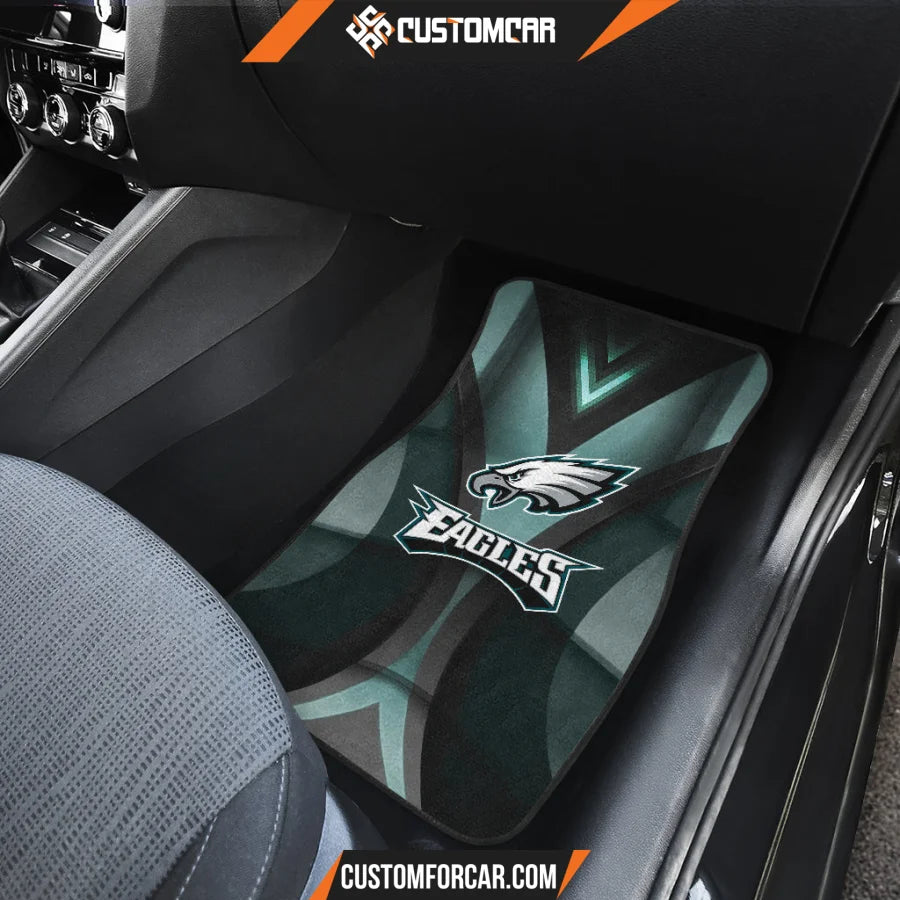 Philadelphia Eagles American Football Club Skull Car Floor