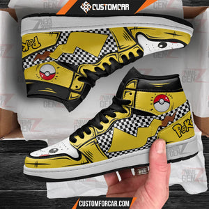 Pikachu JD Sneakers Custom Pokemon Anime Shoes CUSTOMFORCAR