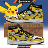 Pikachu JD Sneakers Custom Pokemon Anime Shoes CUSTOMFORCAR