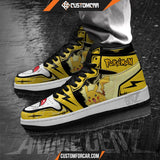 Pikachu JD Sneakers Pokemon Custom Anime Shoes CUSTOMFORCAR