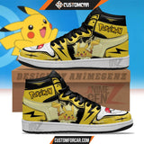 Pikachu JD Sneakers Pokemon Custom Anime Shoes CUSTOMFORCAR