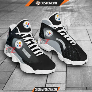 Pittsburgh Steelers Air Jordan 13 Sneakers NFL Custom Sport