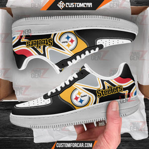 Pittsburgh Steelers Air Sneakers NFL Custom Sports Shoes