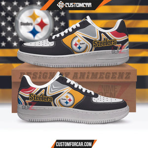 Pittsburgh Steelers Air Sneakers NFL Custom Sports Shoes