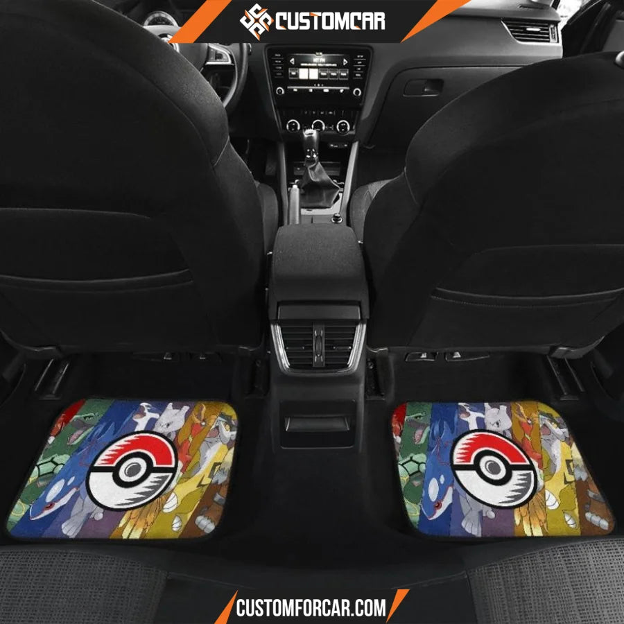 Pokemon Anime Car Floor Mats | Arceus Flying Pokemon 