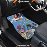 Pokemon Anime Car Floor Mats | Satoshi And Flying Pokemon 