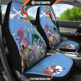 Pokemon Anime Car Seat Covers | Satoshi And Flying Pokemon 