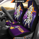 Pokemon Anime Car Seat Covers | Satoshi Pikachu Solgaleo 