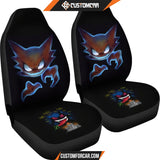 Pokemon Anime Car Seat Covers Scary Gengar Laughing