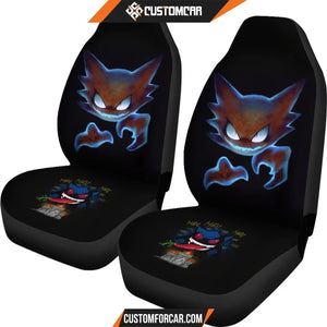 Pokemon Anime Car Seat Covers Scary Gengar Laughing
