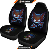 Pokemon Anime Car Seat Covers Scary Gengar Laughing