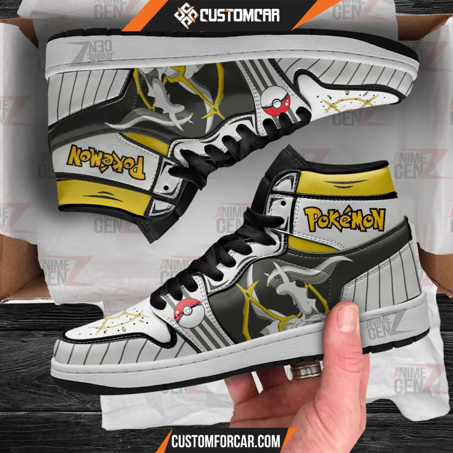 Pokemon Arceus JD Sneakers Custom Pokemon Anime Shoes