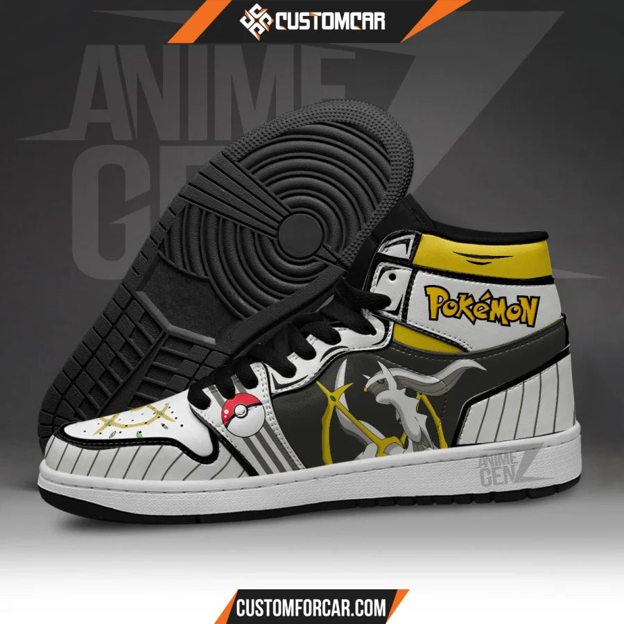 Pokemon Arceus JD Sneakers Custom Pokemon Anime Shoes