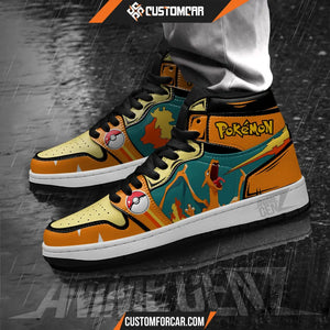 Pokemon Charizard JD Sneakers Custom Pokemon Anime Shoes