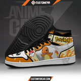 Pokemon Charmander JD Sneakers Custom Pokemon Anime Shoes