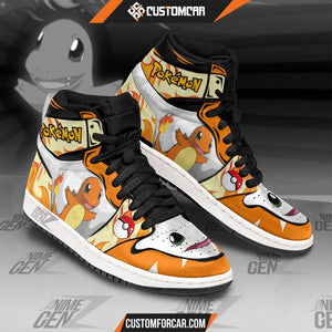 Pokemon Charmander JD Sneakers Custom Pokemon Anime Shoes