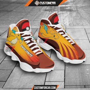 Pokemon Dragonite Air Jordan 13 Sneakers Custom Anime Shoes