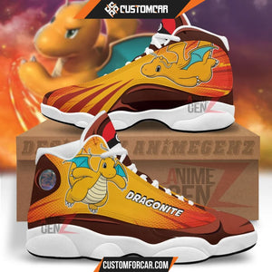 Pokemon Dragonite Air Jordan 13 Sneakers Custom Anime Shoes