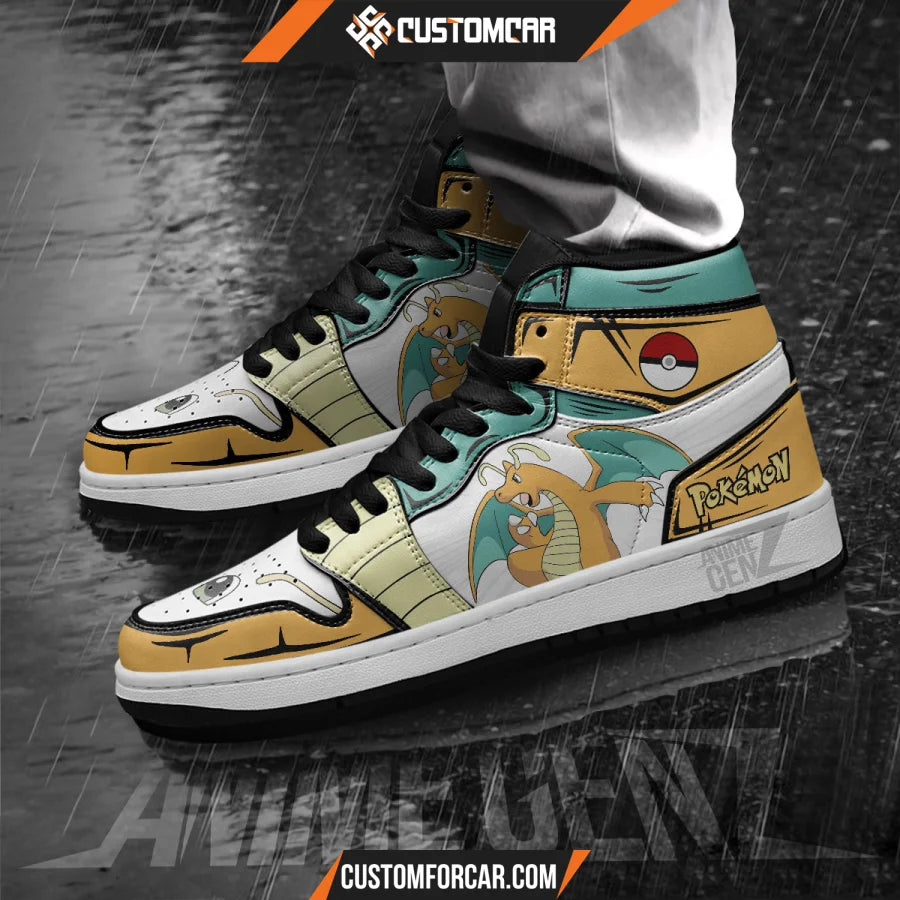 Pokemon Dragonite JD Sneakers Custom Anime Shoes