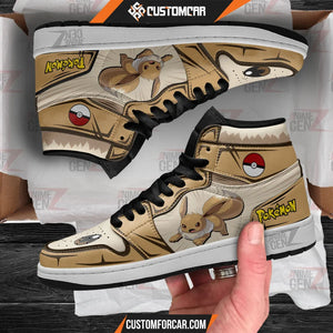 Pokemon Eevee JD Sneakers Custom Anime Shoes CUSTOMFORCAR